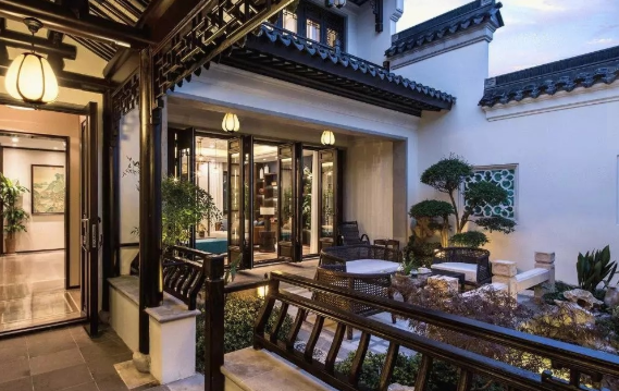 乐山中式古典小别墅装修设计的四点建议